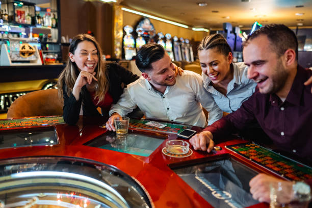 Live dealer studio setup for baccarat